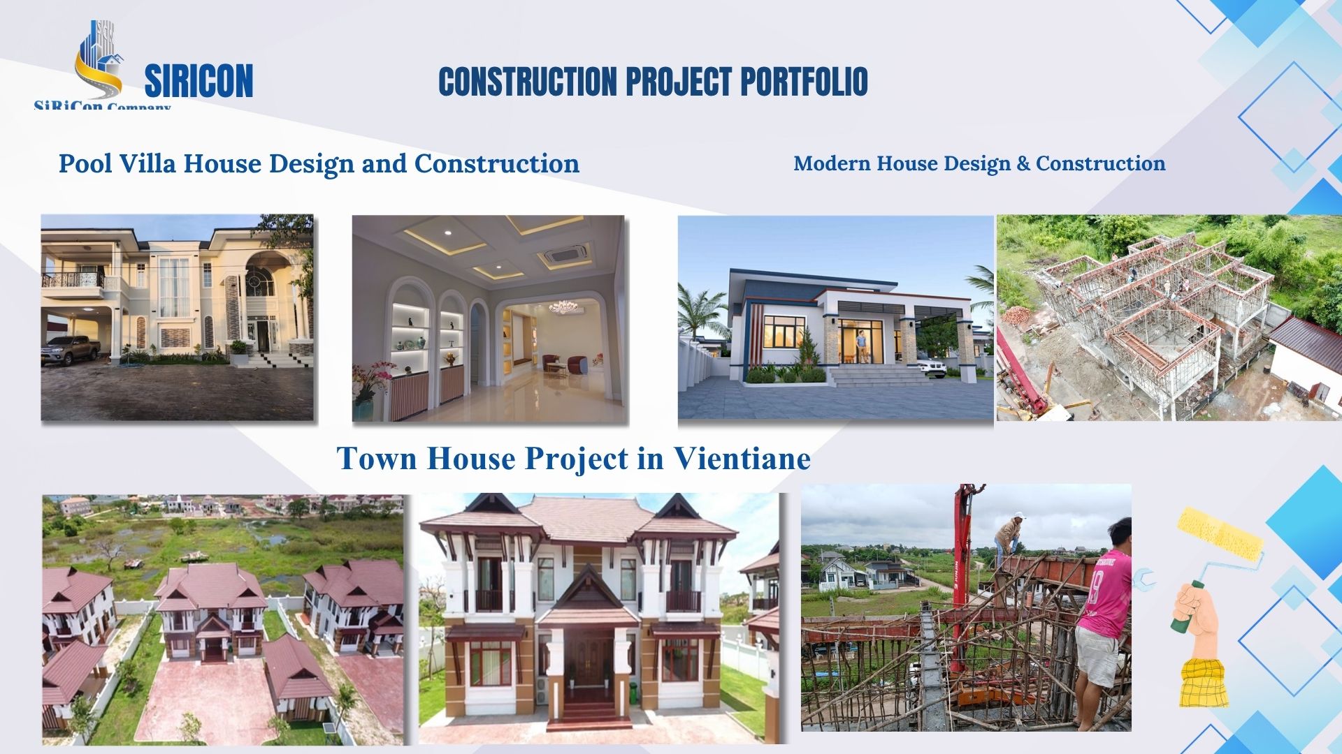 Villa and townhouse design